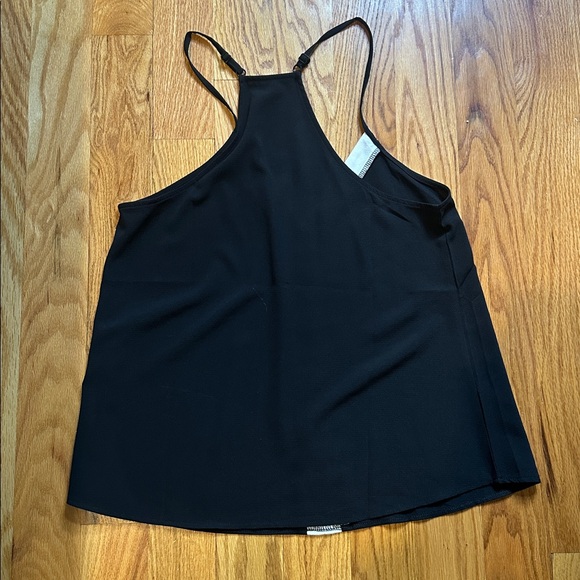 Shein Black and White Contrast Camisole Racerback Top - Picture 2 of 3